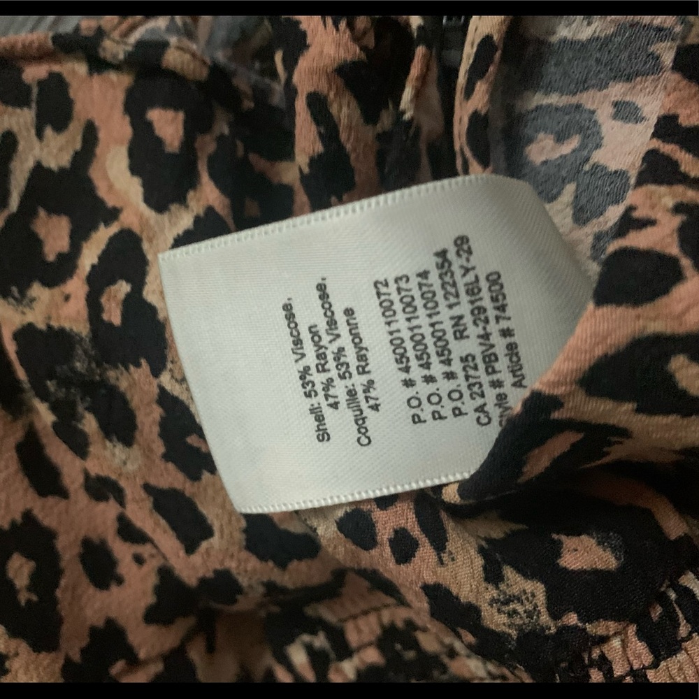 Wilfred Leopard Bow Tank by Aritzia - Picture 7 of 7